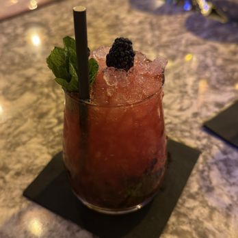 Rokka Grill and Whiskey Bar - Refreshing cocktail "Blackberry Smash" 10/10 - Whiskey Bars Near Me - Whittier, California Rokka Grill and Whiskey Bar - Refreshing cocktail "Blackberry Smash" 10/10 - Whiskey Bars Near Me - Whittier, California