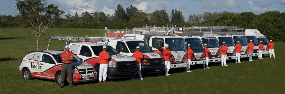 Slide of Fiddler Roof Cleaning