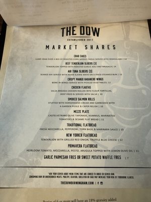 Menu photo 6 The Dow Birmingham, MI Menu photo 6 The Dow Birmingham, MI