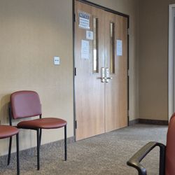 Associated Orthopedists of Detroit, PC - Waiting in lobby of Associated Orthopedic office in St. Clair Shores for My urgent knee appointment.  7/17/2025