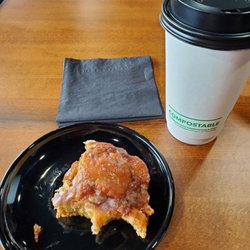 3740 Cafe - Apple Fritter today. Pretty good.