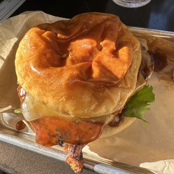 American Grub - Hawaiian Chicken Sandwich - Burgers Near Me - Tustin, California American Grub - Hawaiian Chicken Sandwich - Burgers Near Me - Tustin, California