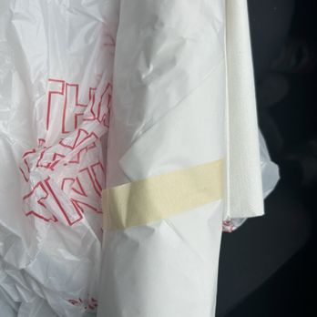 Bruchi's CheeseSteaks & Salads - How the sandwiches are wrapped, paper was clean! - Cheesesteaks Near Me - Sacramento, California Bruchi's CheeseSteaks & Salads - How the sandwiches are wrapped, paper was clean! - Cheesesteaks Near Me - Sacramento, California