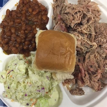 Blue Ridge BBQ & Catering - Pork platter with baked beans and coleslaw - Barbeque Near Me - Lynchburg, Virginia Blue Ridge BBQ & Catering - Pork platter with baked beans and coleslaw - Barbeque Near Me - Lynchburg, Virginia