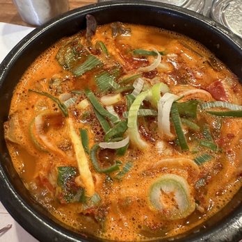 TANG - Spicy Pork Belly Soup - Korean Near Me - Fullerton, California