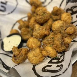 CharBar No 7 - Fried mushrooms.. a tad bit of heat and very yummy