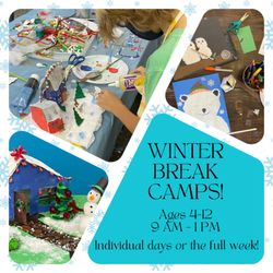 Redmond Art Works - Winter Break Camps!