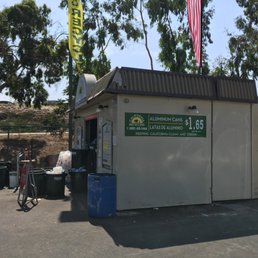 Recycling Center. 405 Freeway behind. Recycling Center. 405 Freeway behind.