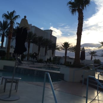 Sky Las Vegas - The pool during sunset - Condominiums Near Me - Las Vegas, Nevada