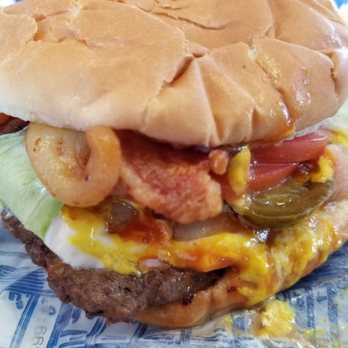 Wilson's Sandwich Shop - Double hamburger with cheese and bacon, plus mustard, ketchup, pickles, onions, mayo, lettuce, tomato and jalapeno. Old fashioned good food! - Sandwiches Near Me - Findlay, Ohio Wilson's Sandwich Shop - Double hamburger with cheese and bacon, plus mustard, ketchup, pickles, onions, mayo, lettuce, tomato and jalapeno. Old fashioned good food! - Sandwiches Near Me - Findlay, Ohio