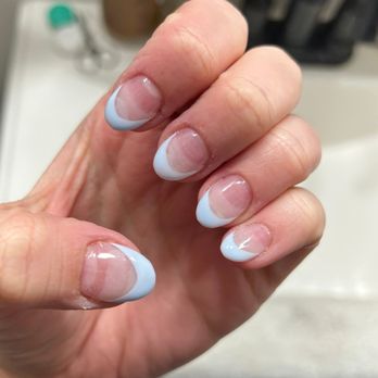 Hello Nails - first time getting them done.. you can see the acrylic underneath. It was only 1 coat of ANC so I think 2 coats should have fixed this.... - Nail Salons Near Me - Saratoga Springs, New York Hello Nails - first time getting them done.. you can see the acrylic underneath. It was only 1 coat of ANC so I think 2 coats should have fixed this.... - Nail Salons Near Me - Saratoga Springs, New York