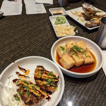 Sushi Kushi - "Monkey brain" and Agedashi tofu - Sushi Bars Near Me - Carrollton, Texas Sushi Kushi - "Monkey brain" and Agedashi tofu - Sushi Bars Near Me - Carrollton, Texas