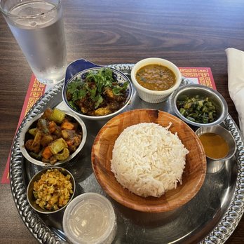 Subba Asian Restaurant - Chicken thali - Indian Near Me - Pittsburgh, Pennsylvania