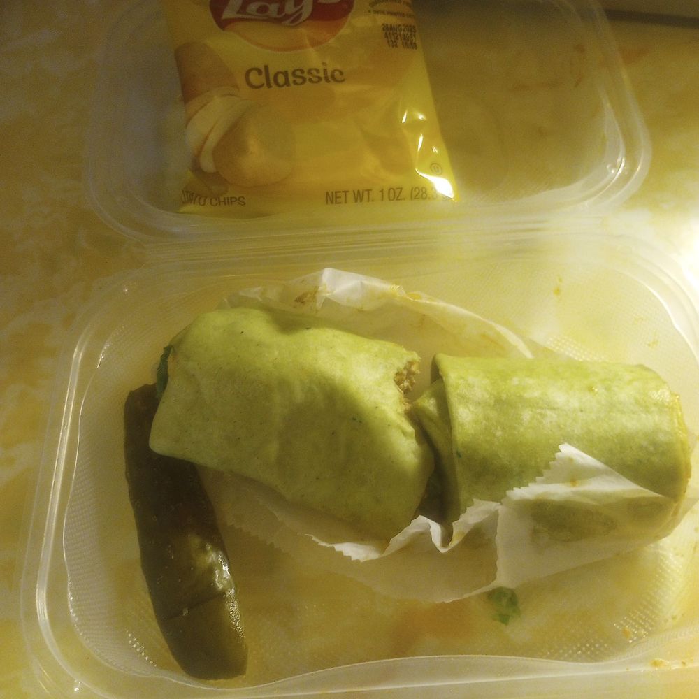 Ain't She Sweet Cafe - My last Caribbean Jerk Chicken Spinach Wrap. - Coffee & Tea Near Me - Chicago, Illinois