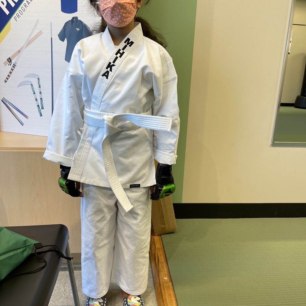 Premier Martial Arts Leander - Student's name embroidered on the uniform. - Karate Near Me - Leander, Texas Premier Martial Arts Leander - Student's name embroidered on the uniform. - Karate Near Me - Leander, Texas