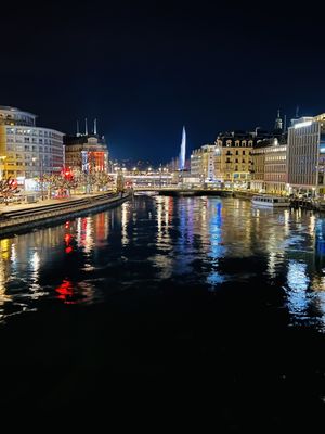 Jet d'Eau de Genève by null