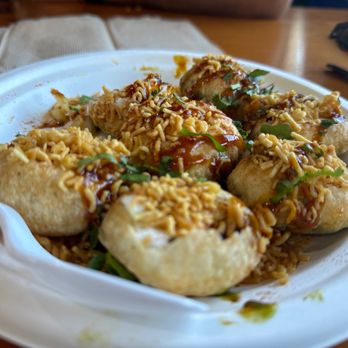 Delhiwala Chaat Restaurant - Saturday chaat - Dahi Batata Sev Puri - Indian Near Me - Sunnyvale, California