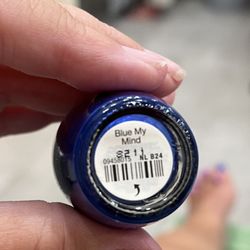 A Q Nails - OPI color, 'Blue my Mind'!