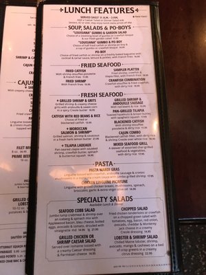 Menu photo 6 Pappadeaux Seafood Kitchen Pharr, TX