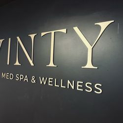 Vinty Med Spa & Wellness - Interior Sign