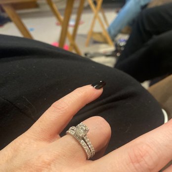 Classy Diamonds - Engagement and wedding band by Ned. - Jewelry Near Me - Woodbridge, New Jersey