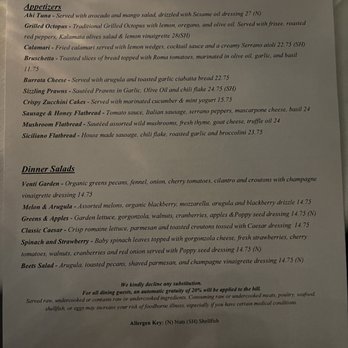 Cucina Venti Restaurant - Appetizer Menu - Italian Near Me - Mountain View, California Cucina Venti Restaurant - Appetizer Menu - Italian Near Me - Mountain View, California