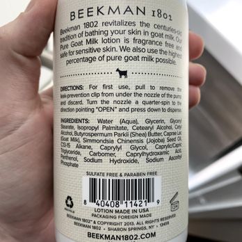 Beekman 1802 - a hand holding a bottle of beekman - Home Decor Near Me - Sharon Springs, New York