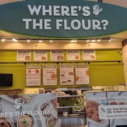 Where’s The Flour? - Sign inside Eden Prairie Mall for the business