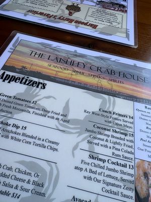 Menu photo 2 Laishley Crab House Punta Gorda, FL