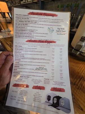 Menu photo 1 South Coast Beer Project Myrtle Beach, SC