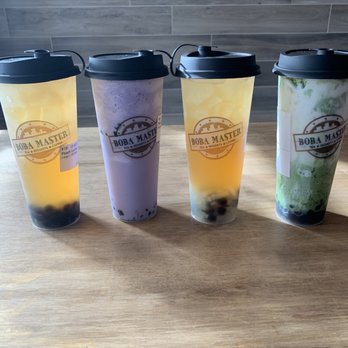 Boba Master - Peach Lychee Tea Ade, Taro Milk Tea Blended, Peach Lychee Ade and Matcha Marble - Bubble Tea Near Me - Las Vegas, Nevada Boba Master - Peach Lychee Tea Ade, Taro Milk Tea Blended, Peach Lychee Ade and Matcha Marble - Bubble Tea Near Me - Las Vegas, Nevada