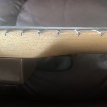 Chris’ Guitar Shop - Another example of how deep Chris cut the slots. - Guitar Stores Near Me - Pomona, California Chris’ Guitar Shop - Another example of how deep Chris cut the slots. - Guitar Stores Near Me - Pomona, California