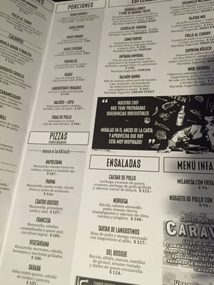 Menu photo 3 Antares Buenos Aires, C