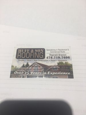 Huff&son Roofing Logo