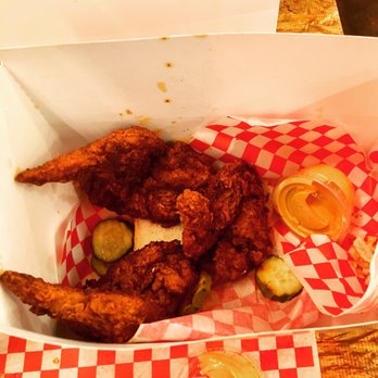 Howlin' Ray's - The X-hot wings! A euphoric spice level but had an odd sweetness to it - Southern Near Me - Los Angeles, California Howlin' Ray's - The X-hot wings! A euphoric spice level but had an odd sweetness to it - Southern Near Me - Los Angeles, California