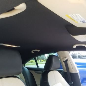 Mobile Headliner Service - 2012 Volkswagen CC customer wanted a sportier look changing to black. - Auto Upholstery Near Me Mobile Headliner Service - 2012 Volkswagen CC customer wanted a sportier look changing to black. - Auto Upholstery Near Me