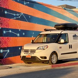 Basecamper Vans - Spotted a van in South Salt Lake checking out Shades of Pale and all the fabulous murals.