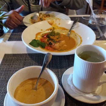 Thai Opal - Salmon Panang...Amazing! TOM KHA soup Yummmy! - Thai Near Me - Dallas, Texas Thai Opal - Salmon Panang...Amazing! TOM KHA soup Yummmy! - Thai Near Me - Dallas, Texas