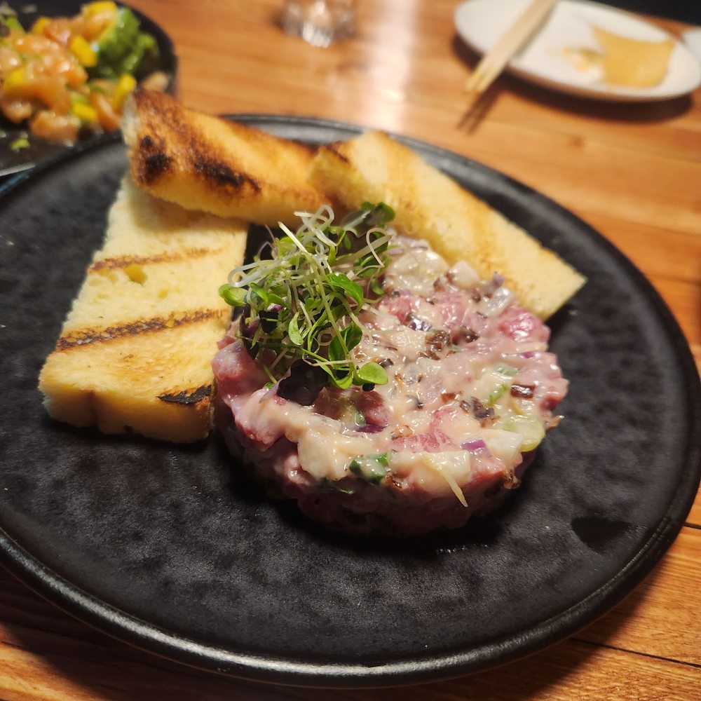 MORU - Beef tartare w/ brioche - Japanese Near Me - Fort Lee, New Jersey MORU - Beef tartare w/ brioche - Japanese Near Me - Fort Lee, New Jersey