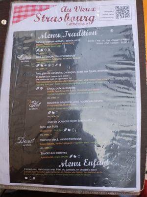 Menu photo 6 Au Vieux Strasbourg Strasbourg, 67