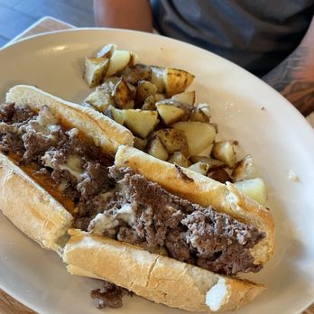 Sunset Grill - Philly Cheesesteak Sandwich - Breakfast & Brunch Near Me - Las Vegas, Nevada Sunset Grill - Philly Cheesesteak Sandwich - Breakfast & Brunch Near Me - Las Vegas, Nevada