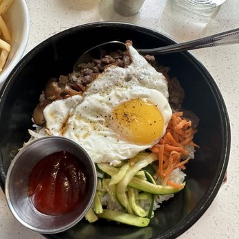 Hungry Crowd - Bibimbap with Hot Stone - New American Near Me - Los Angeles, California Hungry Crowd - Bibimbap with Hot Stone - New American Near Me - Los Angeles, California