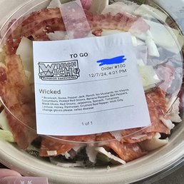 My salad. December 2024 My salad. December 2024