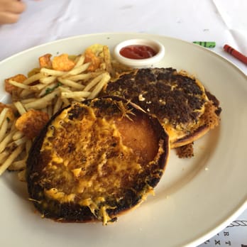 Chart House - Kids cheeseburger from the "chef". - Seafood Near Me - San Antonio, Texas