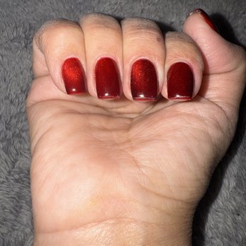 Elite Nails & Spa - Cat eye gel nails done by Crystal  Elite Nails is amazing! - Nail Salons Near Me - Placentia, California