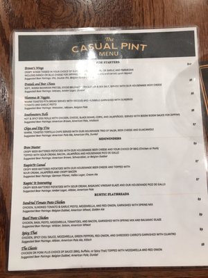 Menu photo 5 The Casual Pint - Toledo Toledo, OH