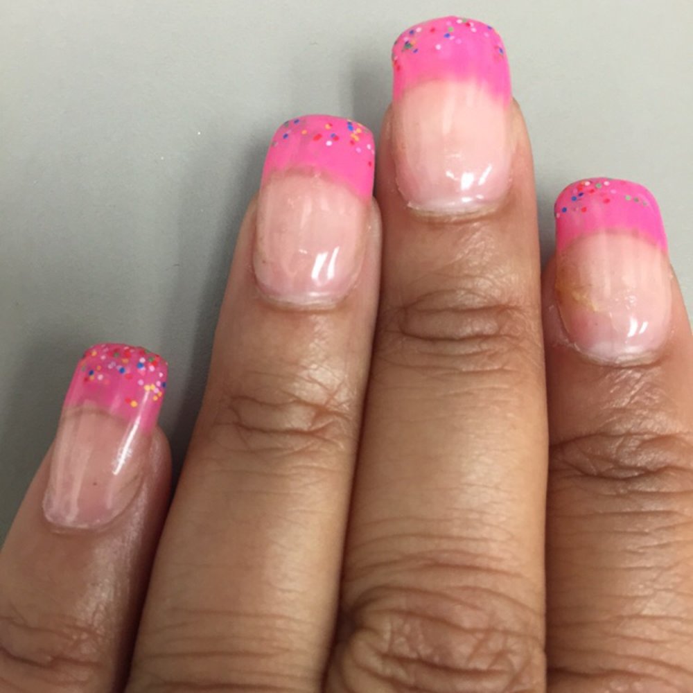 Leann's Nails - Droopy bubbly paint. - Nail Salons Near Me - Alameda, California Leann's Nails - Droopy bubbly paint. - Nail Salons Near Me - Alameda, California