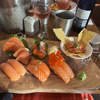 GuGu Asian Table - Salmon Plater - Asian Fusion Near Me - Kennett Square, Pennsylvania