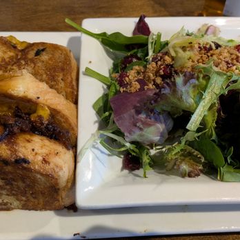 Crave Kitchen and Bar - Ribeye sandwich with side salad - New American Near Me - El Paso, Texas