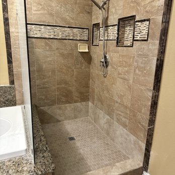 Scott McLeod Plumbing - Finished shower pan repair - Plumbing Near Me - Rancho Cucamonga, California Scott McLeod Plumbing - Finished shower pan repair - Plumbing Near Me - Rancho Cucamonga, California